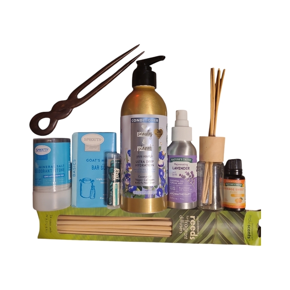 Self-Care Essentials Set Lavender And Sweet Orange Aromatherapy